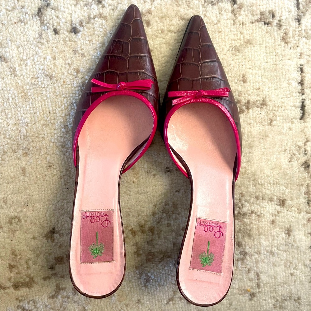 Lilly Pulitzer Eloise Heels 7.5